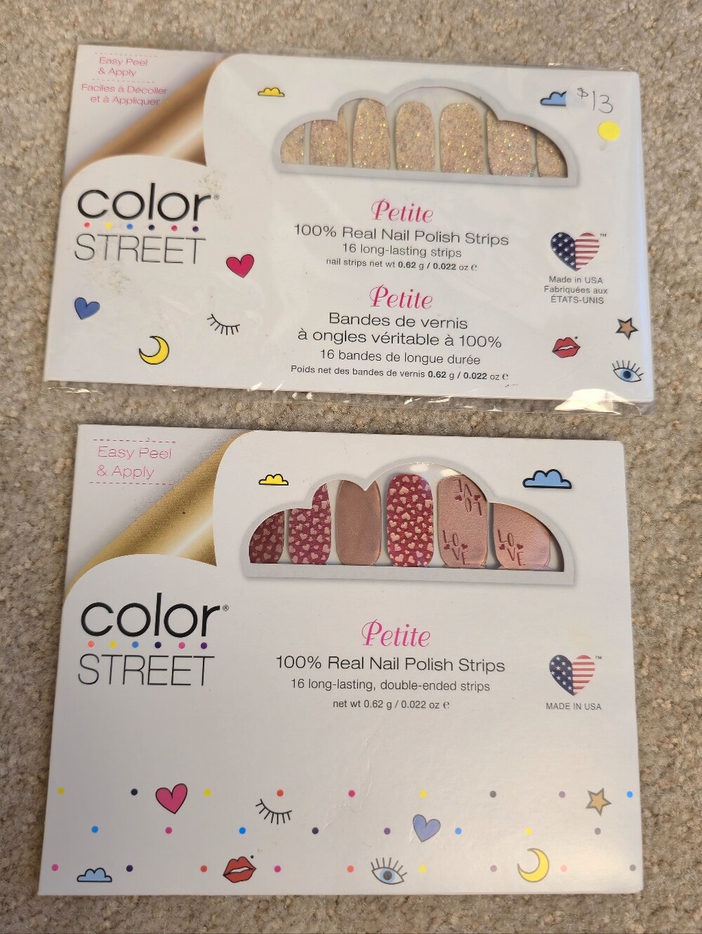 Color Street Petite 100% real nail polish strips